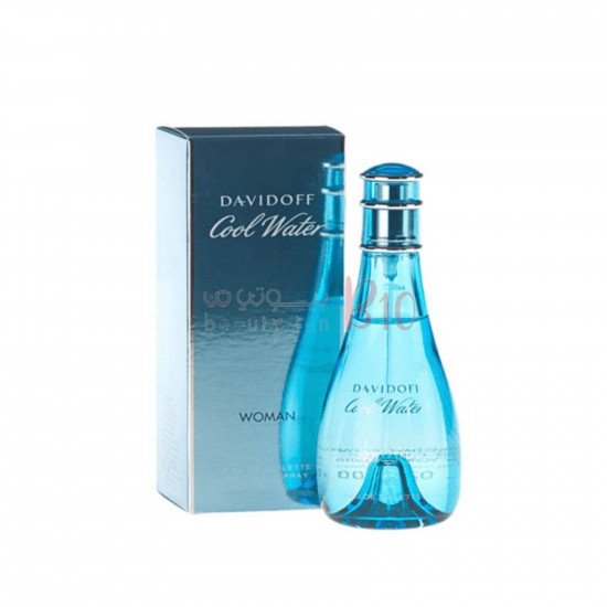 عطر كوول ووتر من دافيدوف للنساء - 100 مل - أو دو تواليت عطر كوول ووتر من دافيدوف للنساء - 100 مل - أو دو تواليت