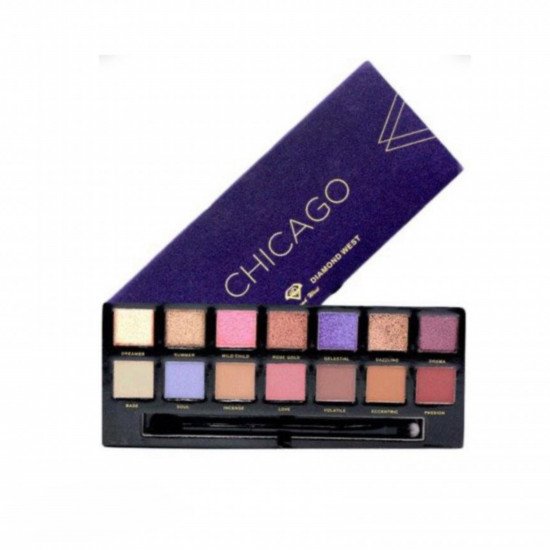 باليت ظلال عيون شيكاغو دريمر/ صامر/ وايلد تشايلد دايموند ويست باليت ظلال عيون شيكاغو دريمر/ صامر/ وايلد تشايلد دايموند ويست