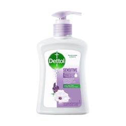 Pump of liquid hand soap, delicate lavender and white musk scent, 200 ml