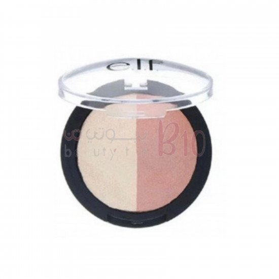 باليت اضاءة هايلايتر ذهبي و وردي من ايلف