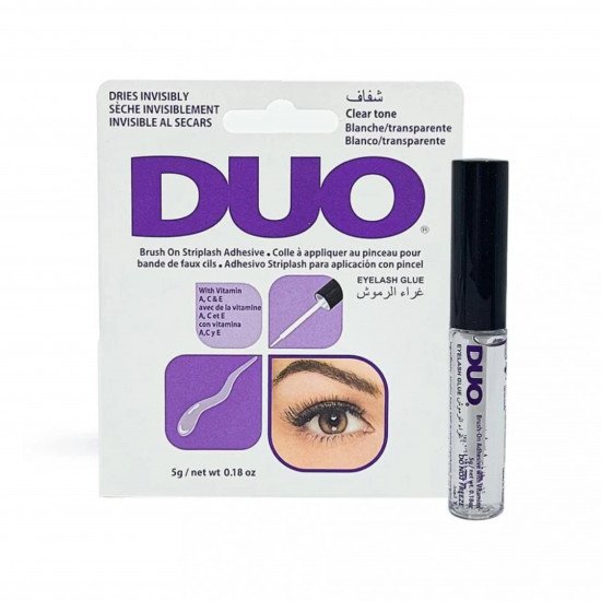 غراء رموش من دو- شفاف