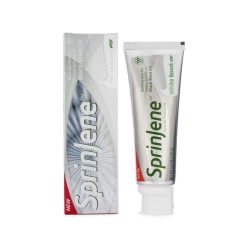 Springin White Post Toothpaste with Black Baraka Bean Oil - 142 g