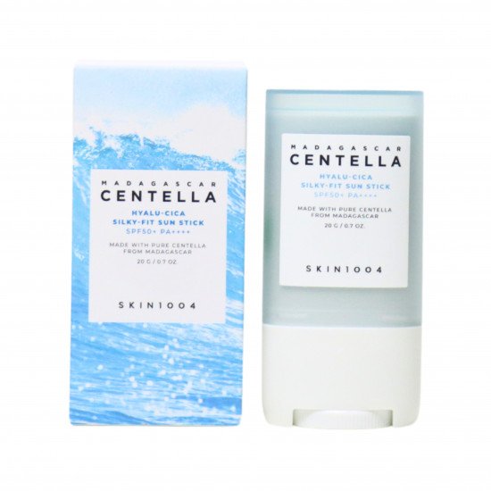 Skin1004 مدغشقر سنتيلا هيالو-سيكا واقي شمس ناعم - 20 جم Skin1004 مدغشقر سنتيلا هيالو-سيكا واقي شمس ناعم - 20 جم