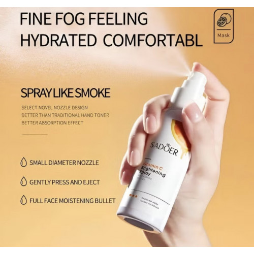 سادور بخاخ فيتامين سي لتفتيح الوجه 100 مل سادور بخاخ فيتامين سي لتفتيح الوجه 100 مل