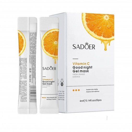 قناع ترطيب وتجديد البشرة بالفيتامين سي من سادور 20باكيت 4مل