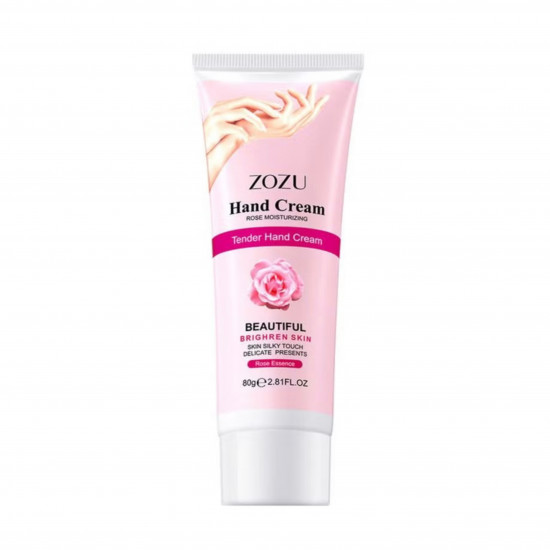 كريم ترطيب اليدين بالورد من زوزو 80جم