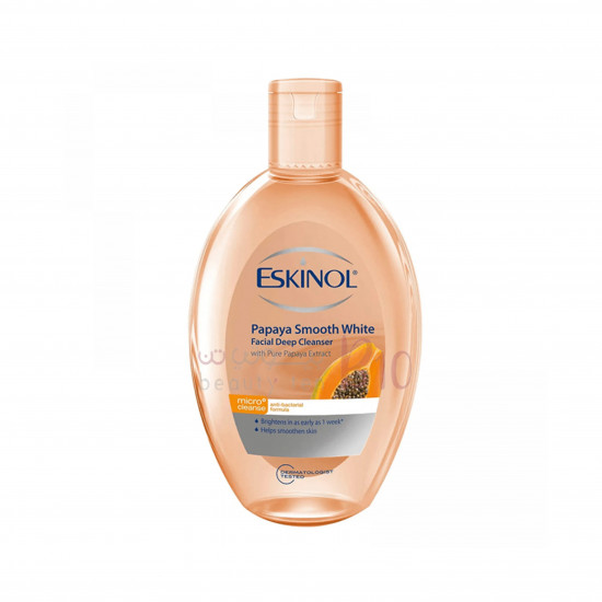 منظف الوجه بالبابايا البيضاء من اسكنول - 225مل منظف الوجه بالبابايا البيضاء من اسكنول - 225مل