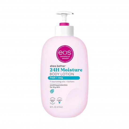 لوشن الجسم شيا بيتر من إي أو إس منعش ومريح - 473 مل