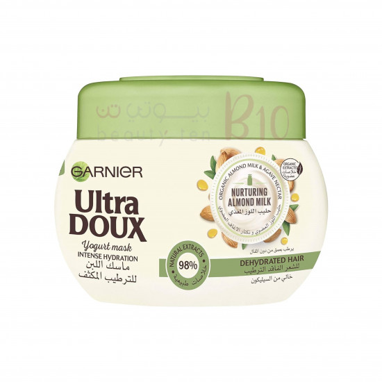 غارنييه ألترا دو ماسك اللبن - للترطيب المكثف بحليب اللوز، 300 مل غارنييه ألترا دو ماسك اللبن - للترطيب المكثف بحليب اللوز، 300 مل