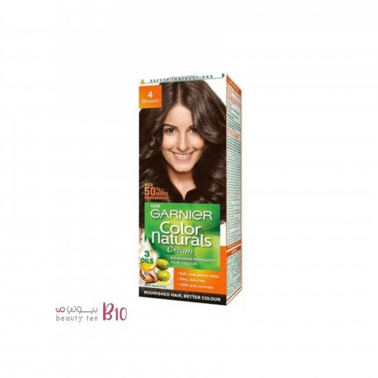 صبغة كولور ناتشرلز كريم من قارنييه - بني