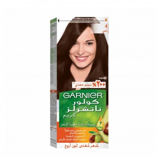 صبغة كولور ناتشرلز كريم من قارنييه - بني