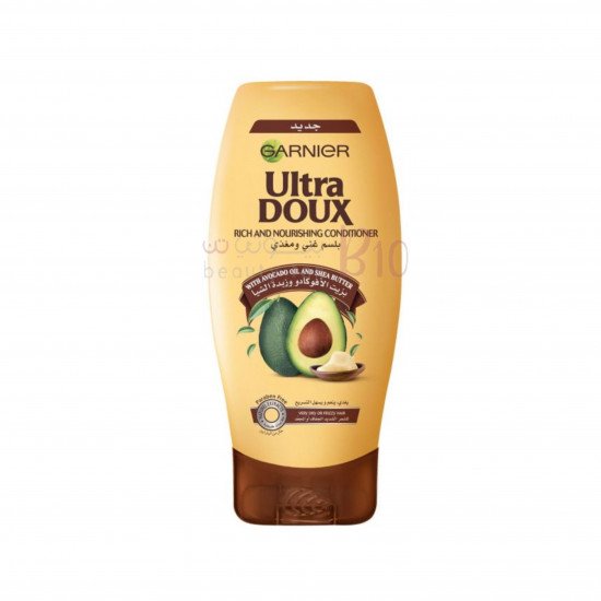 جارنييه الترا دو بلسم مغذي للشعر بزيت الأفوكادو وزبدة الشيا - 400 مل