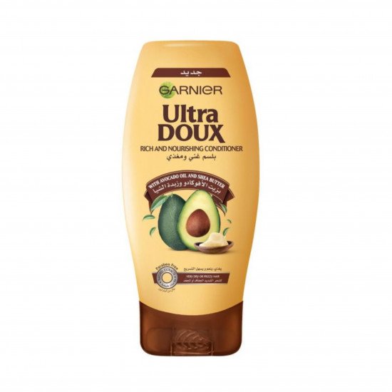 جارنييه الترا دو بلسم مغذي للشعر بزيت الأفوكادو وزبدة الشيا - 400 مل