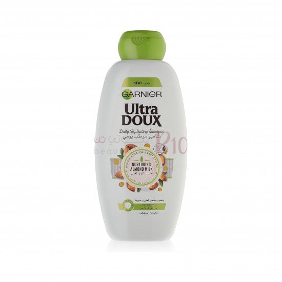شامبو غارنيه الترادوكس 400 مل بالحليب واللوز مرطب يومي