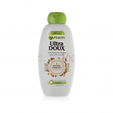 شامبو غارنيه الترادوكس 400 مل بالحليب واللوز مرطب يومي