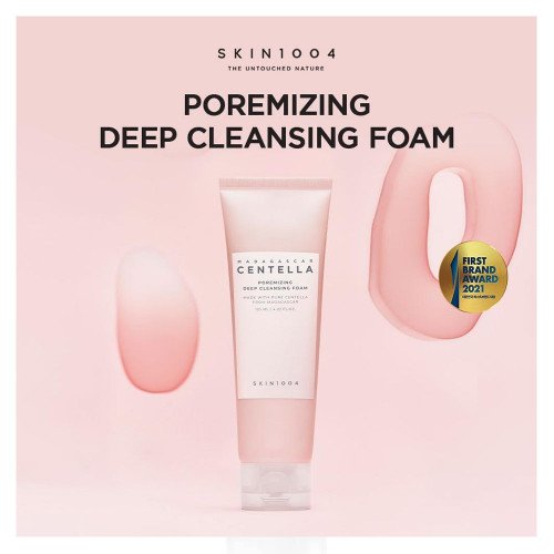 غسول رغوي مدغشقر سينتيلا للتنظيف العميق للمسام 125 مل من سكين1004