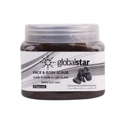 Global Star Charcoal Sanding for Face and Body 500 ml