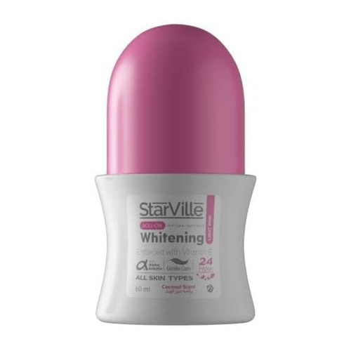 ستارفيل مضاد للتعرق رول اون لتفتيح البشرة برائحة جوزالهند - 60مل