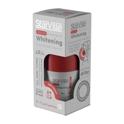 Starfil Antiperspirant Roll-on for Skin Lightening with the Scent of Red Raspberry - 60ml