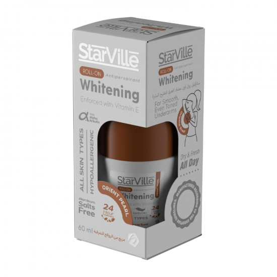 ستارفيل مضاد للتعرق رول اون لتفتيح البشرة بمزيج من الروائح الشرقية - 60مل