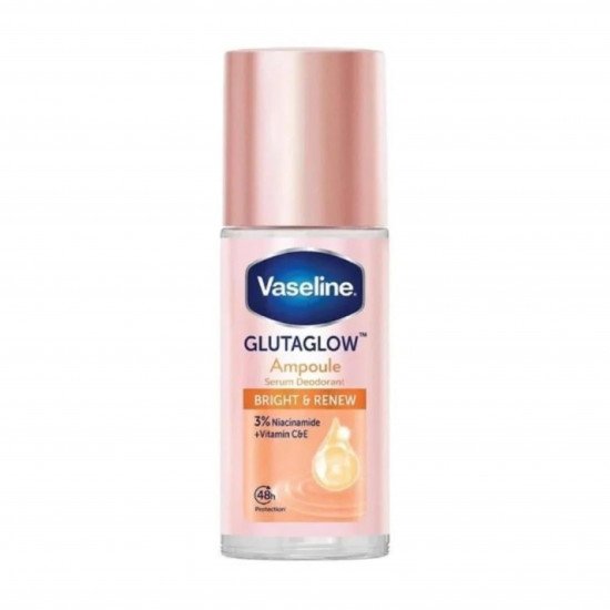 مزيل العرق تايلندي جلوتاجلو برايت آند رينيو من فازلين ، 45 مل