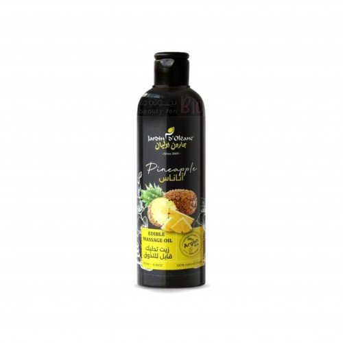 زيت تدليك قابل للتذوق بالأناناس جاردن اوليان 250مل زيت تدليك قابل للتذوق بالأناناس جاردن اوليان 250مل