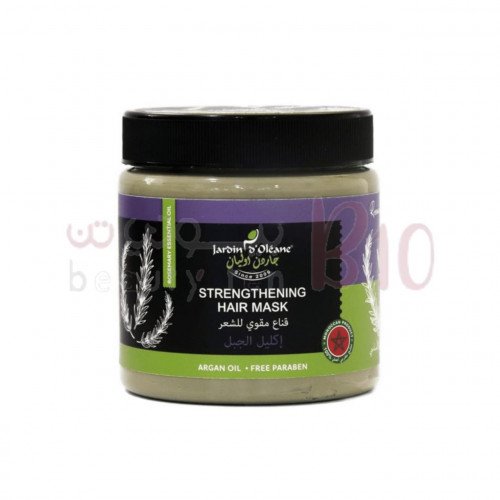 قناع مقوي للشعر بزيت اكليل الجبل الاساسي من جاردن اوليان 600 جرام