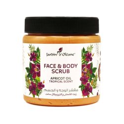 Garden Oleane Face &amp; Body Scrub with Apricot and Tropical St - 500 ml