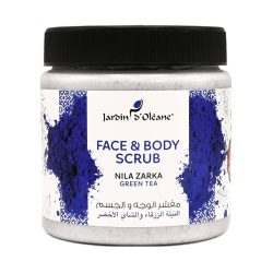 Garden Oleane Blue Nile and Green Tea Face &amp; Body Scrub - 500ml