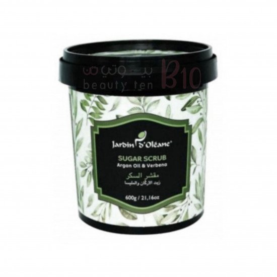مقشر السكر زيت الارغان والمليسا من جاردن اوليان - 600 جم 