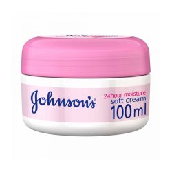 Johnson's 24 Hour Moisturizing Body Cream Smooth, 100ml