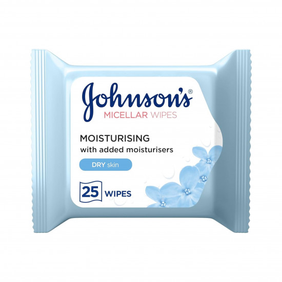 جونسون مناديل ميسيلار المرطبة – 25 منديل