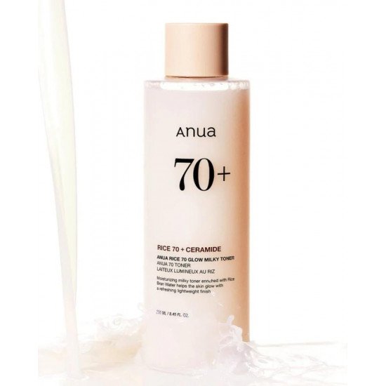 انوا - تونر لتفتيح وتوحيد لون البشرة مع ترطيب مثالي بخلاصة الأرز و السيراميد 250 مل