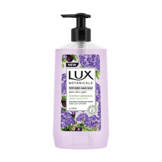 لوكس غسول سائل لليدين بخلاصة التين و الجيرانيوم - 500 مل