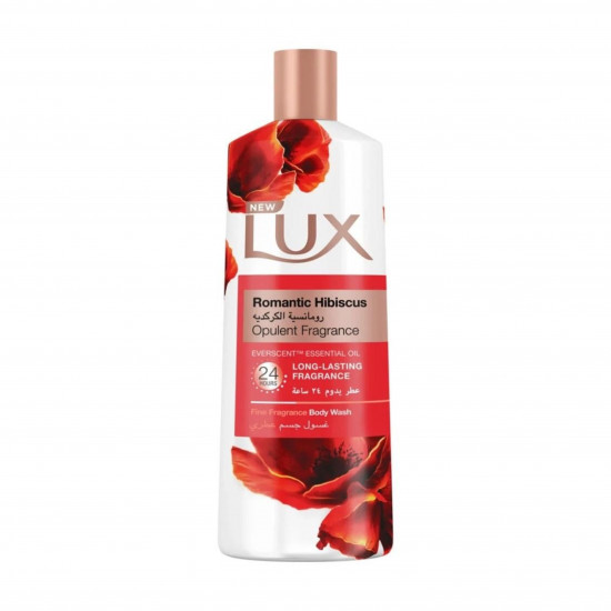لوكس غسول جسم عطري رومانسية الكركديه لعطر يدوم 24 ساعة 500 مل لوكس غسول جسم عطري رومانسية الكركديه لعطر يدوم 24 ساعة 500 مل