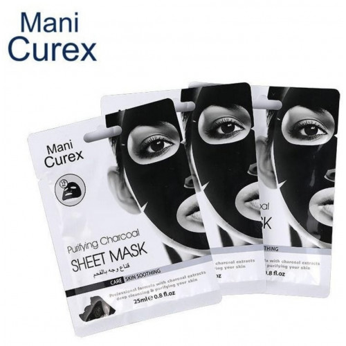 ماني كوريكس قناع للوجه بالفحم - 3×25مل