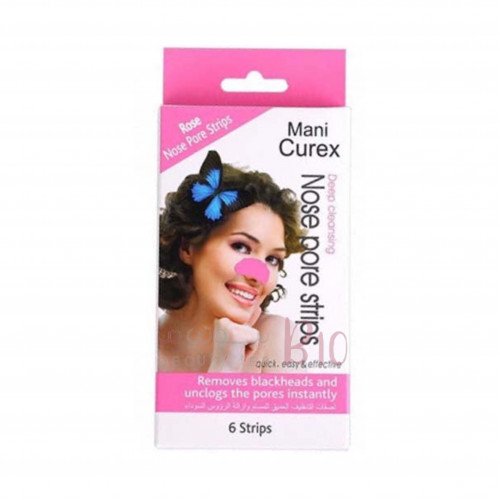 ماني كوريكس لصقات لتنظيف العميق وإزالة الروؤس السوداء - 6 لصقات ماني كوريكس لصقات لتنظيف العميق وإزالة الروؤس السوداء - 6 لصقات