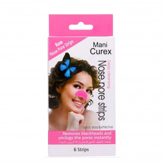 ماني كوريكس لصقات لتنظيف العميق وإزالة الروؤس السوداء - 6 لصقات