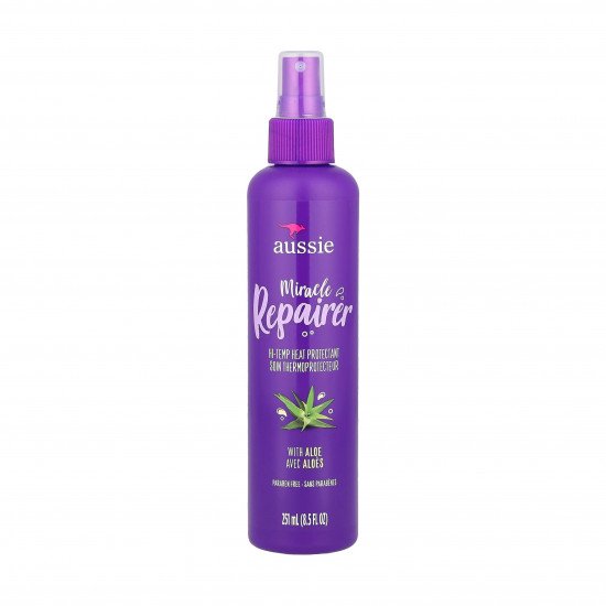 بخاخ أوسي ميراكل ريبير، واقي من الحرارة العالية مع الصبار 251 مل