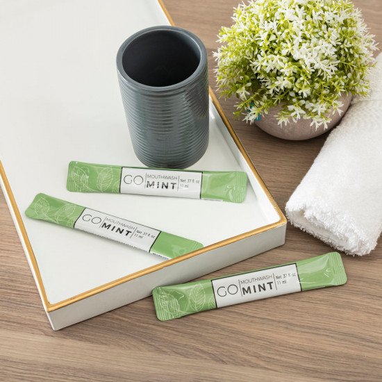 غسول الفم جو بنكهة النعناع المنعش - عبوة من 20 قطعة غسول الفم جو بنكهة النعناع المنعش - عبوة من 20 قطعة