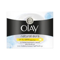 Natural Aura Glowing Radiance Day Cream, SPF 15 With Mulberry Extract 50g