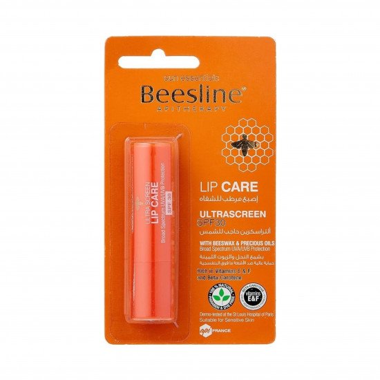 مرطب شفاه التراسكرين بشمع النحل والزيوت الثمينة وبعامل حماية من الشمس 30 من بيزلين، 4 جرام مرطب شفاه التراسكرين بشمع النحل والزيوت الثمينة وبعامل حماية من الشمس 30 من بيزلين، 4 جرام