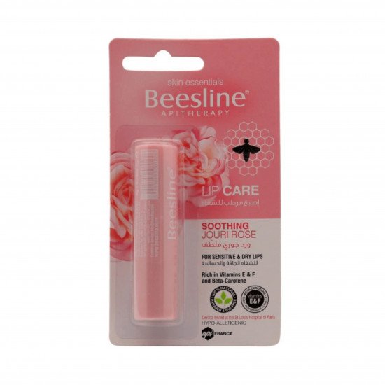 مرطب شفاه بيزلين سوثينج جوري روز - 4 غرام