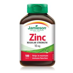 Jamison Zinc Dietary Supplement 10 mg - 100 tablets
