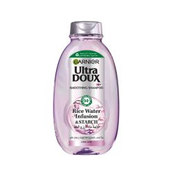Garnier Ultra Doux Rice Water Infusion &amp; Starch Shampoo, for Long Hair, Smooth and Shine