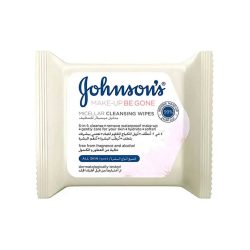 Johnson’s Micellar Cleansing Wipes (Alcohol &amp; Fragrance Free) – 25 Wipes