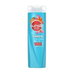 SUNSILK Noor Stars Shampoo for Thick &amp; Long Hair, Thick &amp; Long, with Nourishing Biotin &amp; Castor Oi