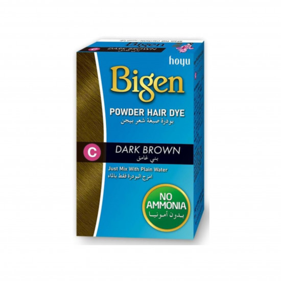 صبغة شعر بيجن بودرة بني غامق - 6 غرام