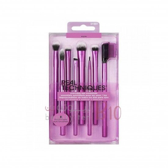 مجموعة فرش العين ايفري داي ايسنتال من ريل تكنيك - 8 فرش