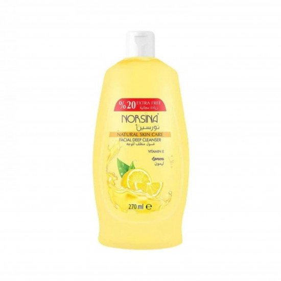 غسول تنظيف الوجه بالليمون نورسينا 270مل